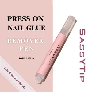 SassyTip 2025 Spring Collection | 10PCS Handmade Press On Nails &Nail Glue Remover Pen- Reusable Gel / Acrylic