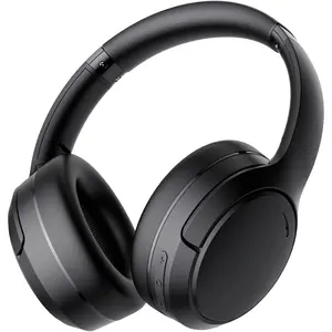 Hybrid  Noise Cancelling Headphones,  Over Ear  Headphones with Microphone, 70H Playtime, Foldable Headphone with HiFi Audio, Deep Bass for Home Travel Office