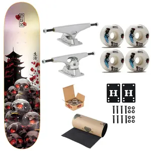 DGK Premium Skateboard Haunt Holographic 8.38" Krux Trucks, SML Wheels, Indy Bearings