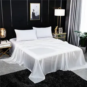 Silk Bed Sheet King Queen Size