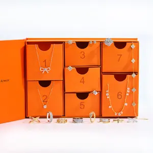 Style Mystery Jewelry 925 Sterling Silver Lab-Created Moissanite Rings,Necklaces,Earrings & More Perfect Birthday Present(Contains 7 Gifts)