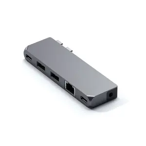 Pro Hub Mini Portable Usb Hub Plug Play Dongle