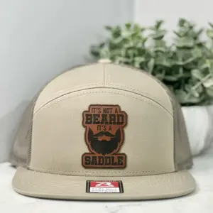 It’s not a beard it’s a saddle hat