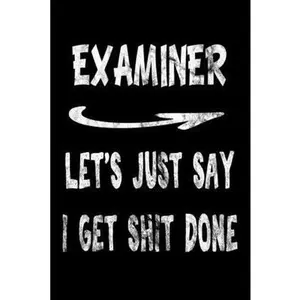 USED-Examiner Let's Just Say I Get Shit Done: Examiner Funny Swearing Gift 3 years 2020 2021 2022 Dated Planner 6x9 170 pages Book by Donna, Lady (Paperback)