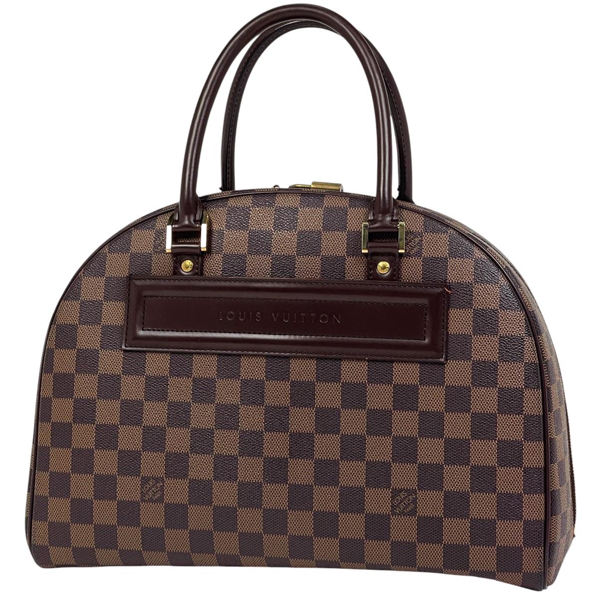 Pre-owned Louis Vuitton pvc Tote Bags Damier Ebene Nolita tote bag 4000011678027