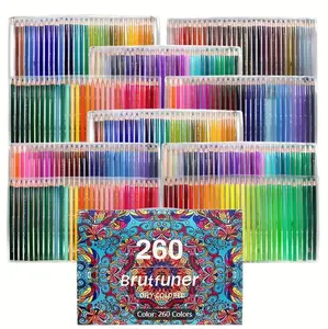 260 Colored Pencils, Packaged In A Drawer-style Paper Box, Used For Drawing, Painting, Coloring, Marking Artist Colored Pencils Set For Adult Coloring Books,