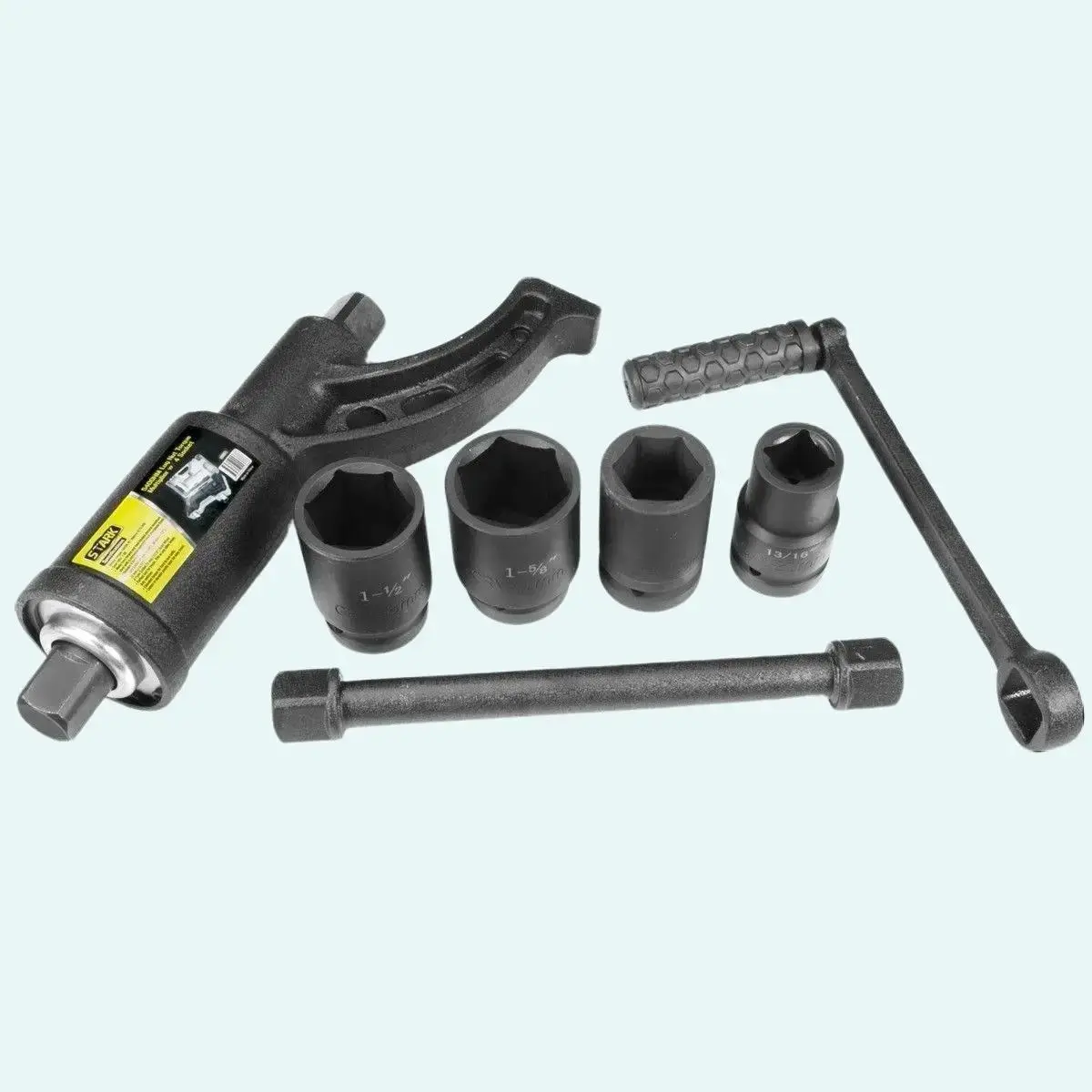Stark USA Multiplier Torque Wrench Lug Nut Lugnut Remover Heavy Duty Torque Multiplier Set for Seized Lug Nuts Included Car & Truck Safe Storage Case