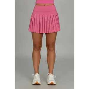 15" Magenta Pleated Tennis Skirt