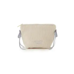 Striped Ribbon Pouch