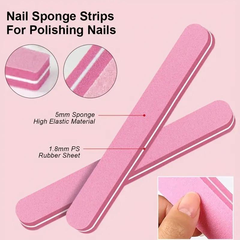 Professional Gel Nail Set with LED Lamp, Nail Drill, Acrylic Powder and Liquid Kit, False Nail Tips and Salon Quality Tools