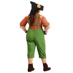 Women's Plus Size Scarecrow Costume