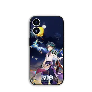 Transparent soft shellCase For Samsung Galaxy S25 S23 S22 S24 FE Ultra S10 Plus A05 A06 A15 A16 A26 A35 S10E Genshin Impact Kaedehara Kazuha Xiao S24 Case Premium Phone Case Deals For You