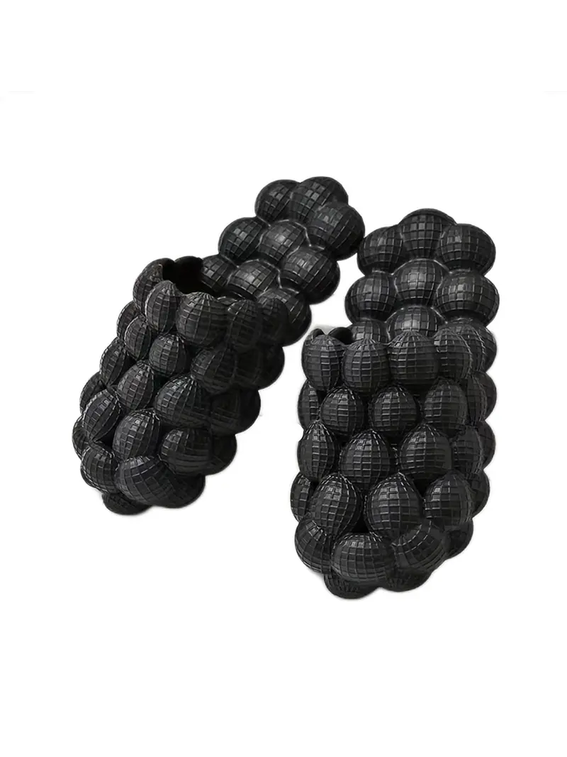 Women's Fashionable Bubble Slides, Casual Comfortable Home Slippers, Soft Non-slip Slippers for Indoor & Outdoor Wear, Walking Shoes, Soft Cushioned Slippers