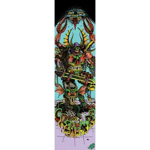 9in Creature riot1394 Hallucination Mob Skateboard Griptape