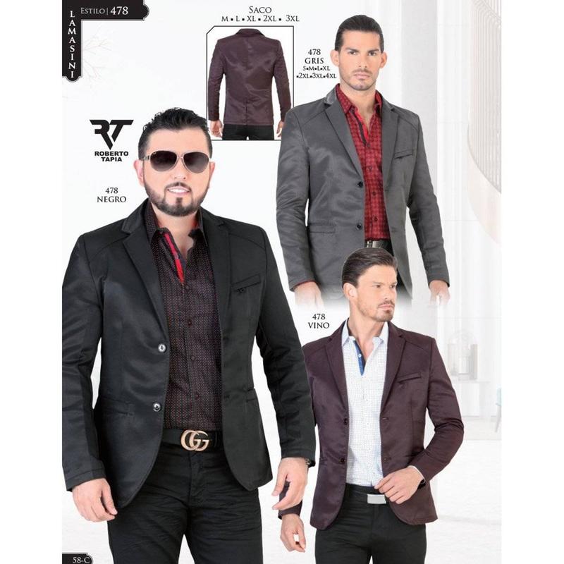 Saco Vaquero para Hombre (Linea Roberto Tapia) MON-2174