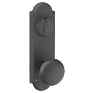 Emtek 7070LRRH Passage Single Keyed , Sideplate Locksets No.5 3-5/8" Center to Center Keyed , Lariat Lever , RH