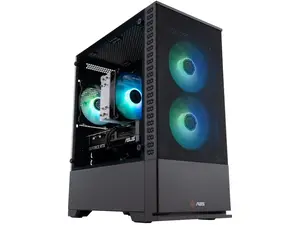 ABS Cyclone Aqua Gaming PC - Windows 11 - Intel Core Ultra 7 265KF - GeForce RTX 5070 12GB - DLSS 4 - AI-Powered Performance - 32GB DDR5 6000 - 2TB M.2 SSD