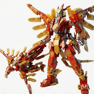 511pcs Creative Mechanical Transformer Robot Model Building Blocks Toy, Perfect Gift for Boys Aged 6+, Educational and Fun