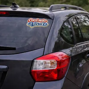 Con el moño Virao Car Decal - Vibrant Design for Vehicle Styling - Perfect for Car Accessories