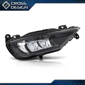 CROSSDESIGN LED Fog Light Front Right Side Bumper Lamp W/bulb Fit For 2016-2024 Volvo XC60