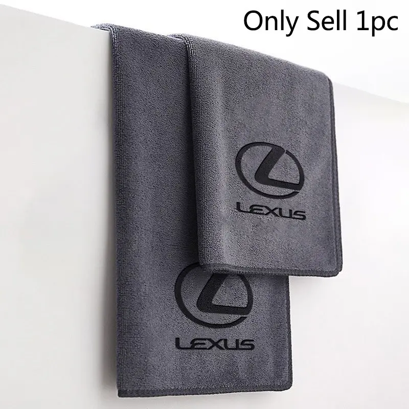 High Quality Premium Microfiber Car Wash Towel Drying Cloth Cleaning Towel Cleaning Cloths Washing Tools Accessories For Lexus RX330 IS250 Ct200h ES300h RX350 IS300h NX300h RX400h RX450h UX250h Microfiber Cleaning Towels
