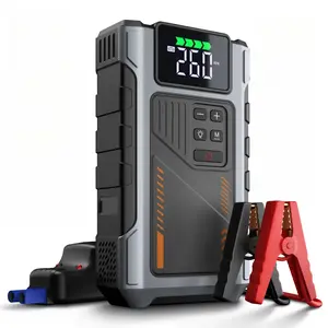 Portable car emergency starter, car emergency starter and inflator all-in-one machine, portable car emergency power supply, multifunctional tire inflator power supply