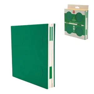 LEGO® Locking Notebook with Gel Pen Green (53566)