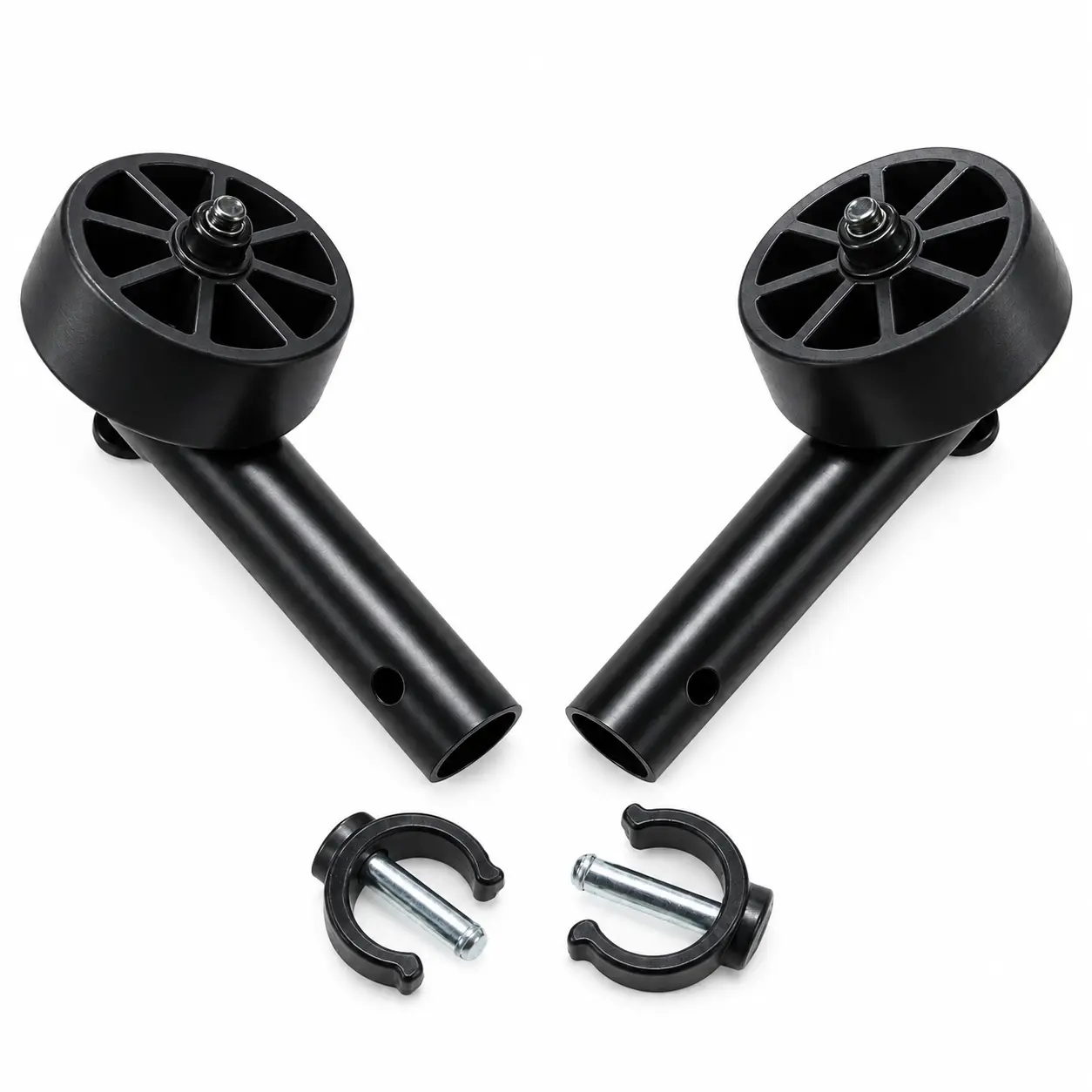 Electric Wheelchair Anti-Tip Wheels Replacement (Pair) For Hiwheels Electric Wheelchair