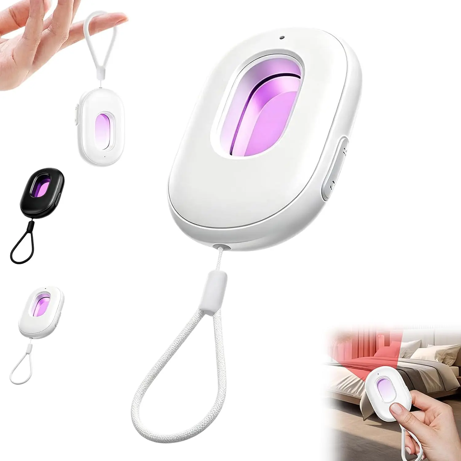 Hidden Camera Detectors, Infrared Lens Finder with 3D Spatial Detection Chip, Optical Filter, Infrared Spectrum Scanning, 3 Detection Modes, Multi-Alert Sound & Vibration, LED Flashlight, Detector in Travel,Car,Office,Hotel to Protect Privacy