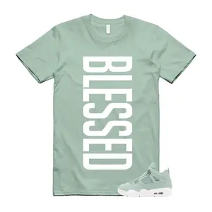 4 Seafoam Green White Sail T Shirt Match VERTBLS