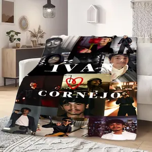 Blanket Music Ivan Flannel American Blankets Lightweight Soft Warm Blanket Plush Air Conditioned Throw Blankets for Teen Couch Bed Sofa Living Room Chair