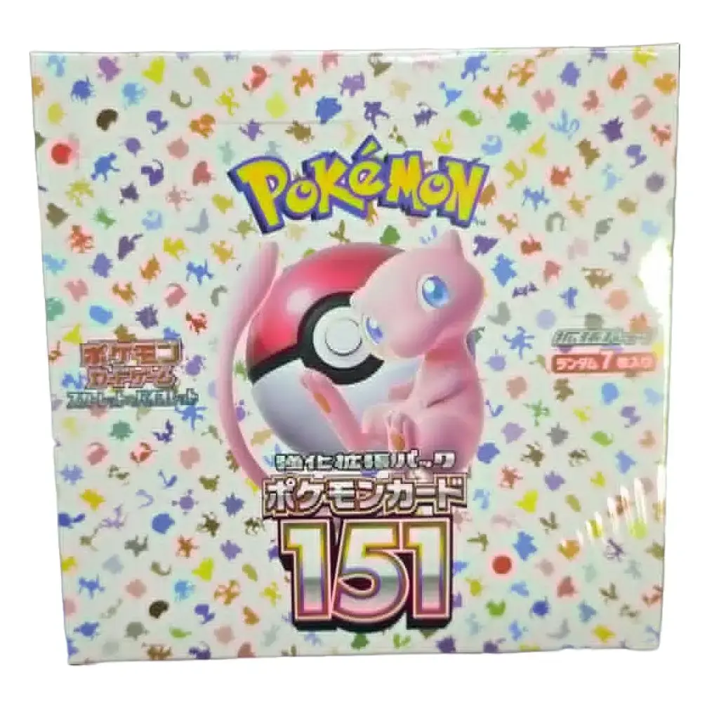 Sealed Pokemon Japanese 151 Booster Box