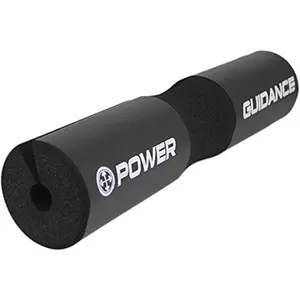 POWER GUIDANCE Barbell Squat Pad - Neck & Shoulder Protective Pad - Great for Squats, Lunges, Hip Thrusts, Weight Lifting & More - Fit Standard and Olympic Bars Perfectly
