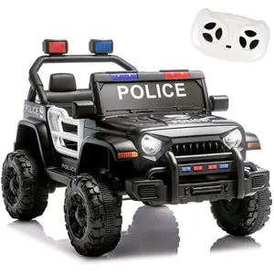 12V Kids Ride On Electric Car W/Parents Control,Dual drive, Four-wheel Suspension,With music,Bluetooth,MP3,USB,with headlights, steering wheel quick release,Slow start for Kids Aged 2-4. summerwins