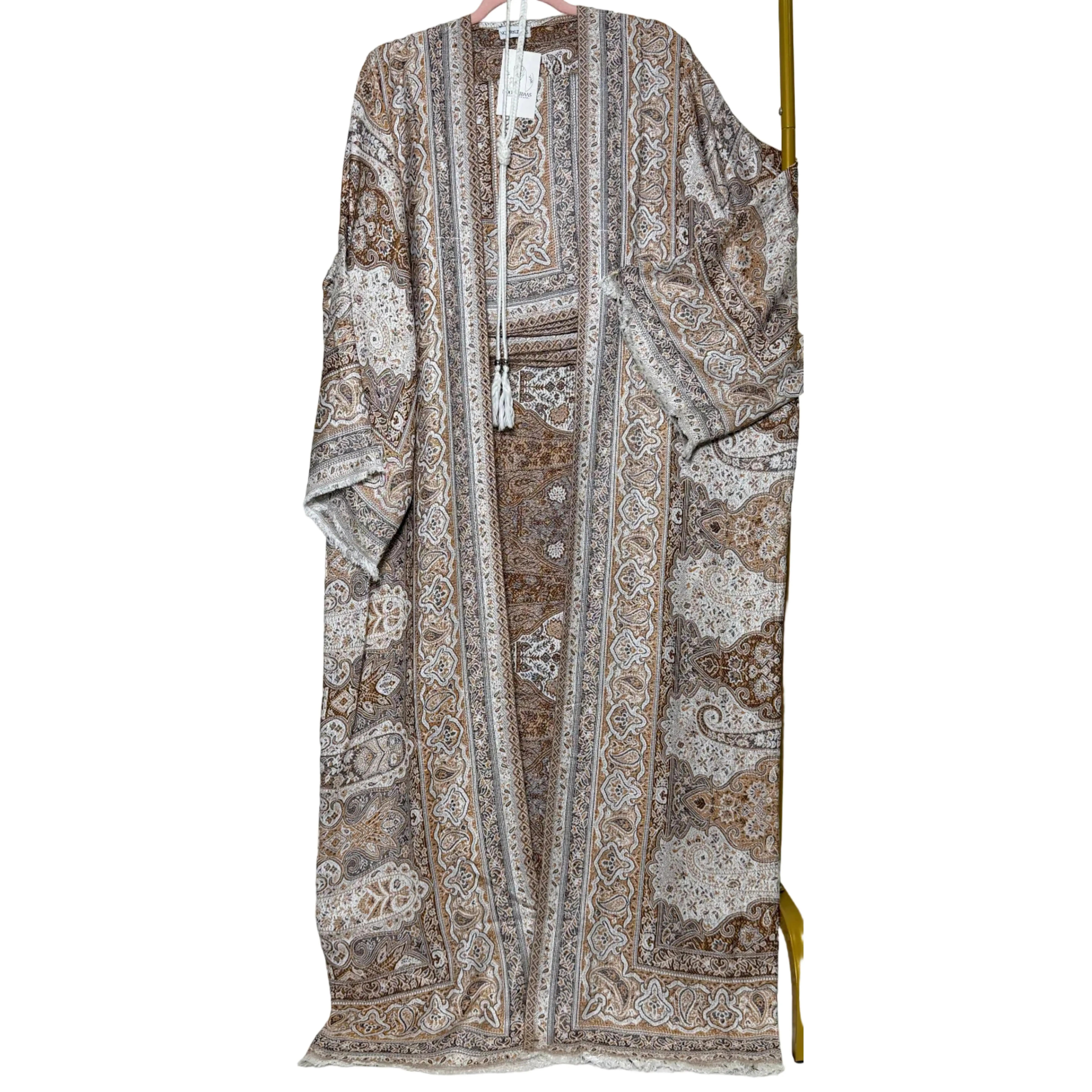 Warm Mocha- Pashmina Abaya