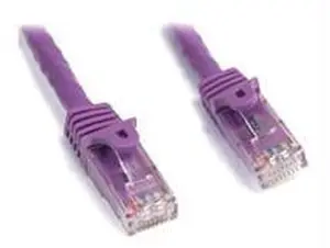 StarTech N6Patch3Pl 3Ft Purple Snagless Cat6 Utp Patch Cable