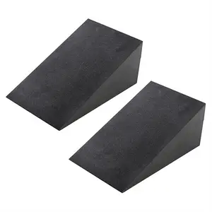2 Pcs Yoga Mats & Adjustable Squat Ramp Incline Board - Ideal for Squat, Deadlift, Exercising at Home to Boost Strength