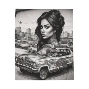 Velveteen Plush Blanket(Chicano)