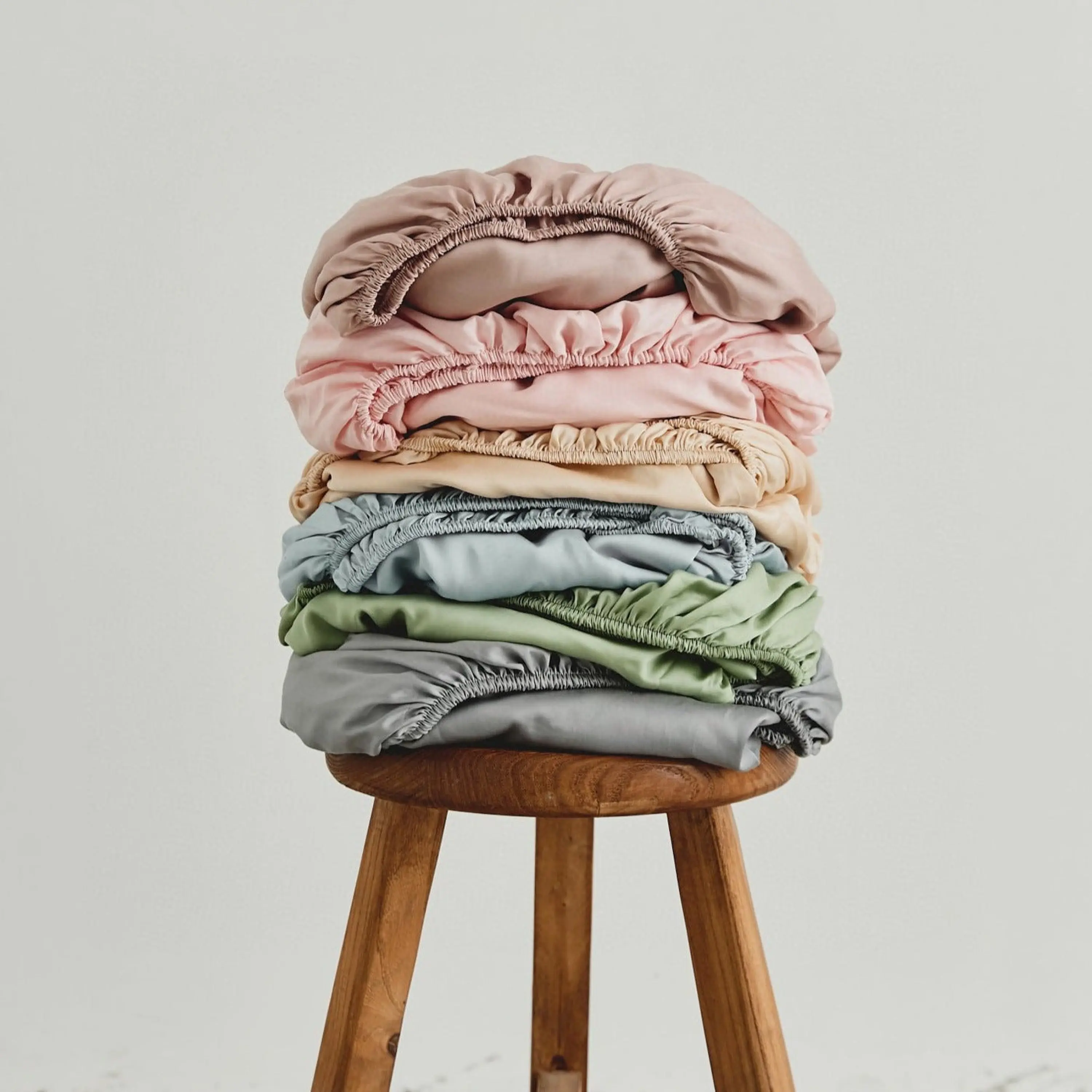 Assorted Silky Solid Tencel Sheets (8 Colors)