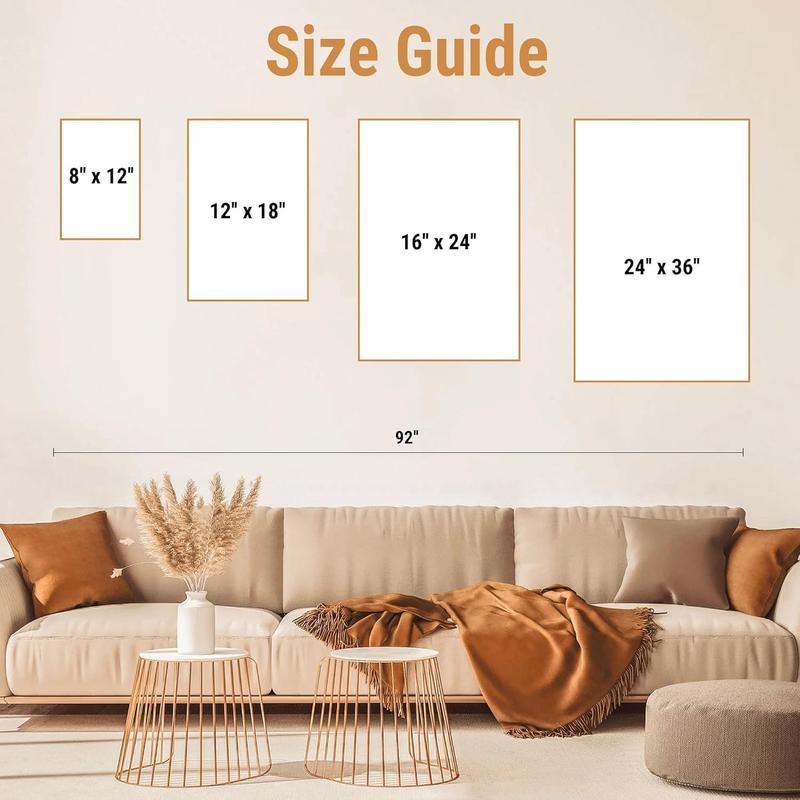 Retro Miffy Mountain Print: Nursery & Home Decor Poster - Canvas