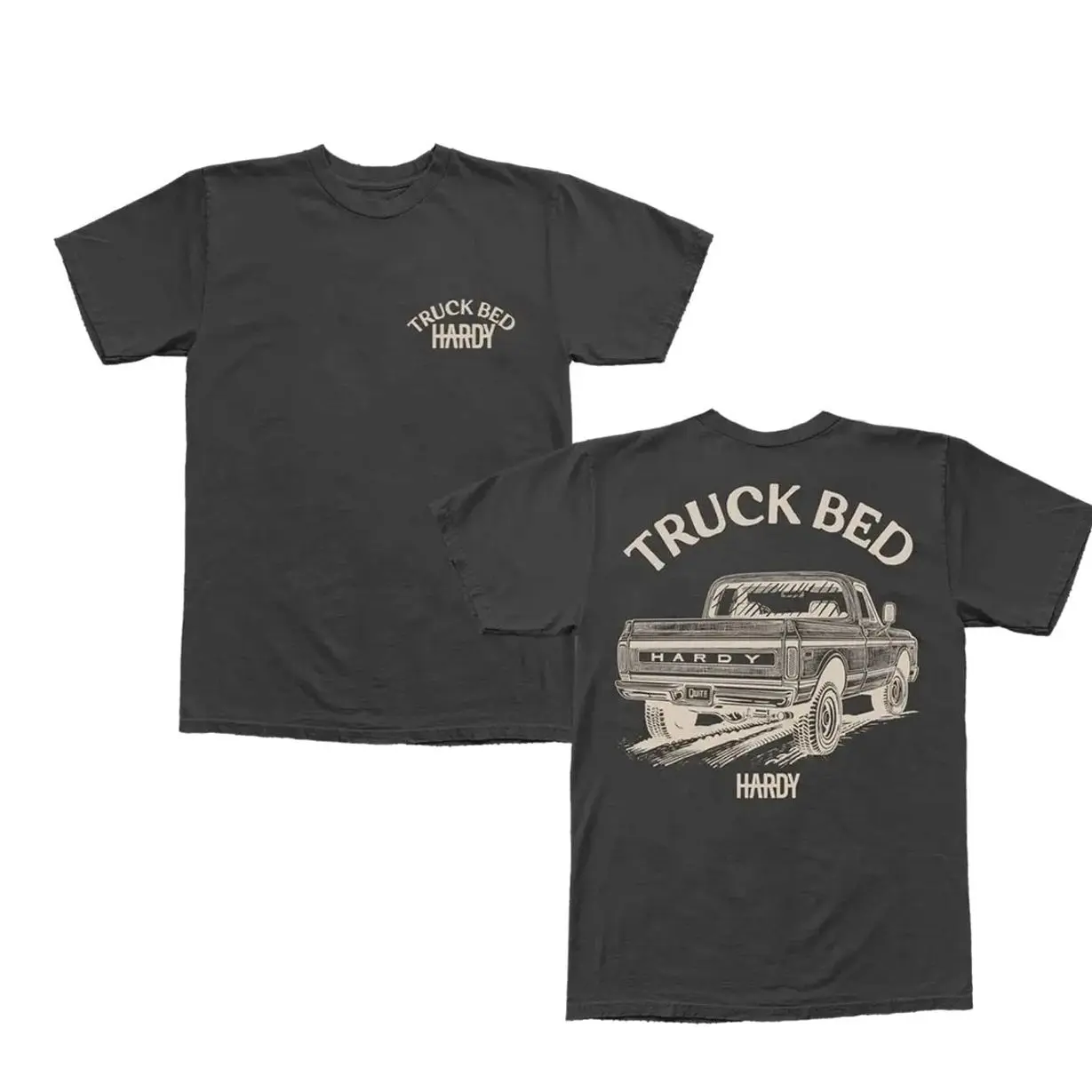 Hardy Truck Bed T-Shirt, Country Music Graphic Tee, Vintage Cotton Unisex Shirt, Casual Streetwear for Fans, Collectors, and Music Lovers