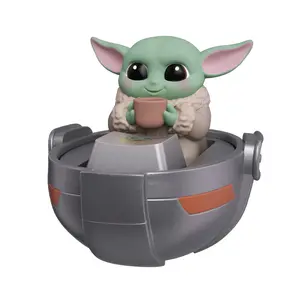 MINISO Star Wars Grogu Artisan Keycap Blind Box | Pressable Fidget Keycap for Mechanical Keyboard | Kawaii Baby Yoda Desk Decor & Stress Relief Toy | The Child Mystery Figure | Official Star Wars Gift for Gamers |