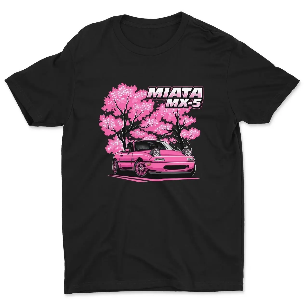 Mazda Miata MX-5 T-Shirt Cotton Streetwear Tee for Car Enthusiasts