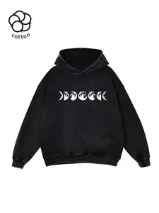 Autumn Winter Unisex Hoodie, Comfortable Streetwear Knit Cotton Fabric, Perfect Gift for Fans, Fashion Space Planet Print, Casual Long Sleeve