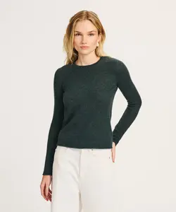 Featherweight Cashmere Slim Crewneck Sweater