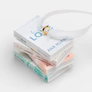 Twisted Series Mini Book Stack Ornament