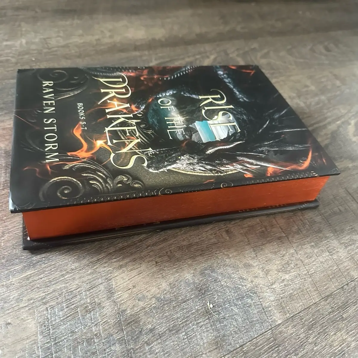 Rise of the Drakens Special Edition Hardcover Omnibus #2 Metallic Orange Edges Books 5-7 book lover