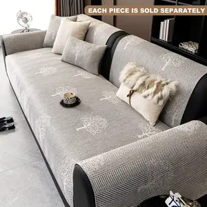 Luxury Sofa Pad New High-End Elegant All-Season Dustproof Sofa Protector Cover, Reusable All-Purpose Couch Cushion Wrap