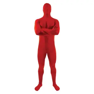 Red Second Skin Suit Adult Costume