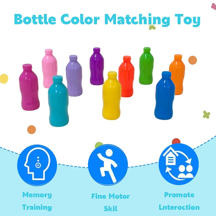 Genérico Fun Family Games,Color Matching Game with Bottles - Interactive Toys for Indoor and Outdoor Night Parties, Adult and Family Gatherings Genérico Fun Family Games,Color Matching Game with Bottles - Interactive Toys for Indoor and Outdoor Night Parties, Adult and Family Gatherings